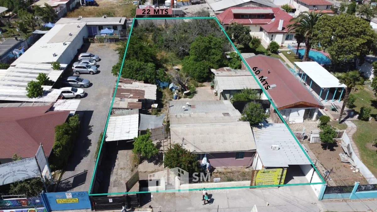 Vista aérea desde el sur