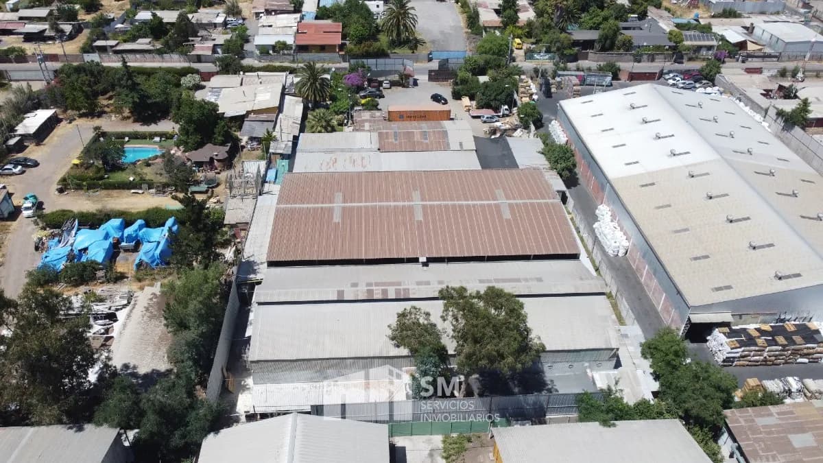 Vista aérea desde la calle