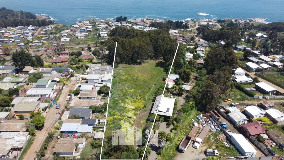 Terreno actual con vista al mar